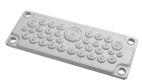 Picture of Multiläbiviik HTC-35, IP65, RAL7035, tüüblitega, HT Hi Tech 