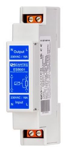 Picture of Käivitusvoolupiiraja 16A 230VAC/DC mahtuvuslikule koormusele -40C Camtec 