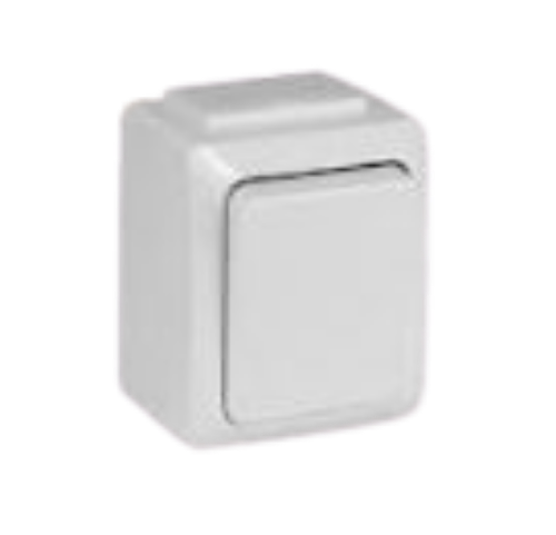 Изображение Veksellüliti IP44 p.pealne, hall, Strömfors 