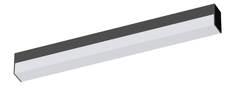 Picture of Peeglivalgusti Fiji 12W/830-40 1560lm IP44 600mm Must Opple 