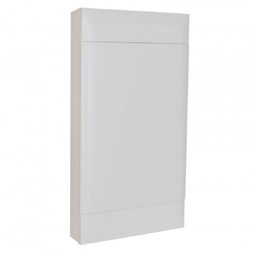 Picture of Pinnapealne moodulkilp Practibox S, valge uks, 48m(4x12), IP40, PE/N latiga,Legrand 