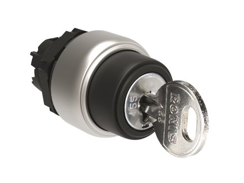 Picture of Selektorlüliti LPC, 0-1, võti (võti välja mõlemas asendis), IP66, ilma adapterita, Lovato 