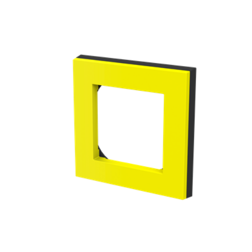 Picture of Raam 1-ne, kollane/must, IP20, LEVIT 