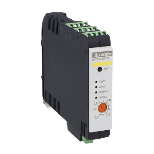 Picture of Hübriid reverseeritav starter 24VDC, 3f 400VAC, 2.4A, termokaitse, Safety STO, Lovato 