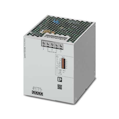 Picture of Toiteplokk QUINT, 2F ja 3F, 24VDC 20A 480W, 400-500VAC/300VDC, Phoenix 