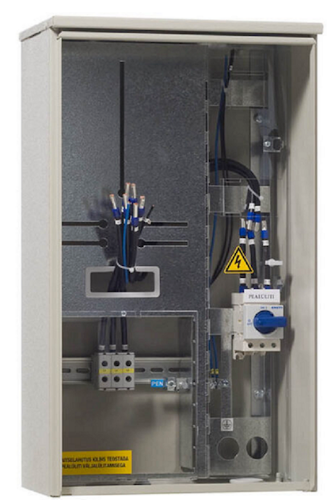 Picture of HELK1XP liitumiskilp 63A postile 600x350x200, Harju Elekter 