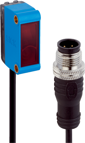 Picture of Fotoandur Reflektorile G6, Sn0.05..5m, PNP, Light/Dark, 0.3m kaabel pistik M12 4-pin, SICK 