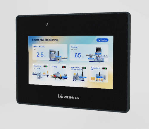 Picture of Weintek HMI 4.3'' TFT 4:3 800x480 RS232/RS485 USB Ethernet, Weintek 