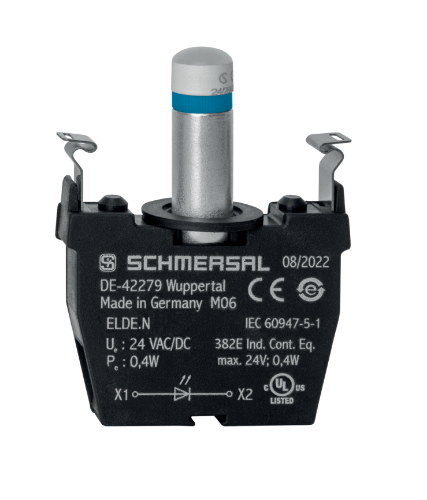 Picture of Lambipesa+LED ELDE, SININE, 24VAC/DC, Schmersal 