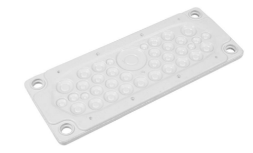 Picture of Multiläbiviik HTKC-36, IP65 ühekihilise membraaniga, RAL7035, tüüblitega, HT Hi Tech 