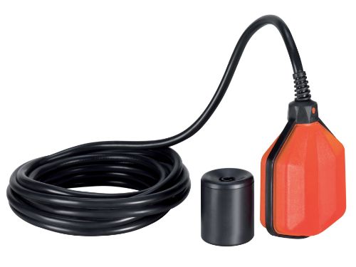 Picture of Ujuklüliti (veele) 1CO 10(8)A /250VAC, IP68 , max 50C, kaabel PVC 5m, Lovato 