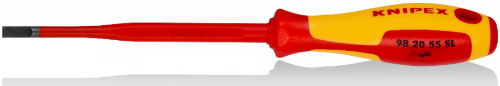Picture of Kruvikeeraja SLIM lapik 1.0x5.5x125 VDE 1000V Knipex 
