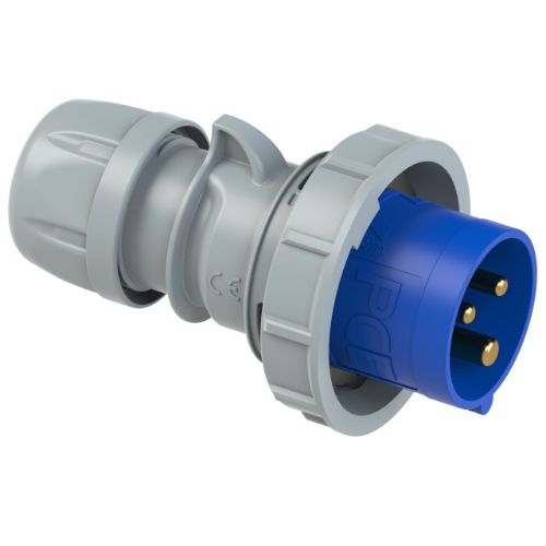 Picture of Pistik 16A 3P 6H 230VAC IP67, vedrukinnitus, CEE, PCE 