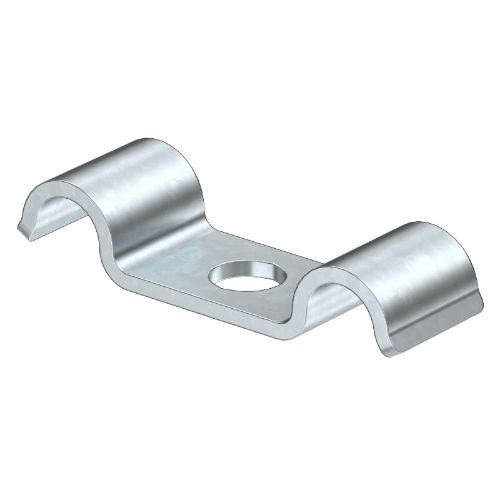 Picture of Kinnitusklamber 1015 D 8 G kahe poolne, 8mm, OBO 