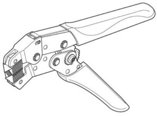 Picture of Hülsipress CRIMPFOX 6S-F (0,5-6mm2 nelikant ) PhoenixContact 