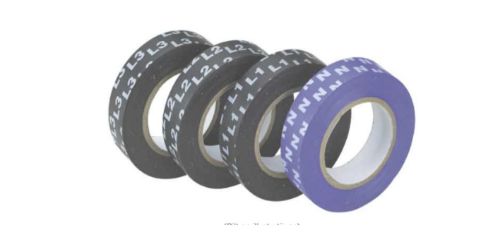 Picture of Universaalne CIMCO märke-isoleerteip, must L2 kirjega 10m15mm CIMCO 