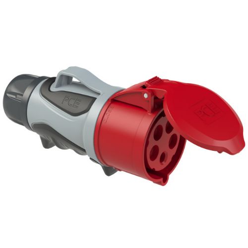 Picture of Jätkupesa 16A 5P 6H 400VAC IP44 GRIP TT vedruklemm CEE, PCE 