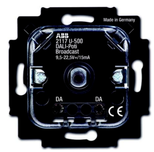 Picture of DALI-dimmer, max 64 valgusti juhtimiseks (kasuta DALI-toidet Tridonic, Philips, Helvar) 