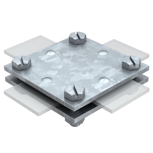 Picture of Ristühendusklemm 256 A-DIN FL40 (M8x25+mutter), ribaterasele , OBO  