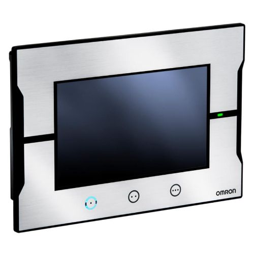 Picture of HMI paneel NA 7 TFT LCD, 800x480pix, 2xEthernet, 1xRS-232, 2xUSB, 1xUSB Slave, SD, hõbe 
