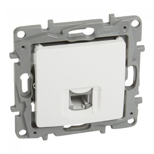 Picture of Telefonipesa (RJ11), valge, süv. NILOE, LEGRAND 