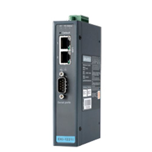 Picture of 1-port Modbus Gateway, Modbus RTU/ASCII/TCP to Ethernet, 2x10/100Mbps Ethernet  