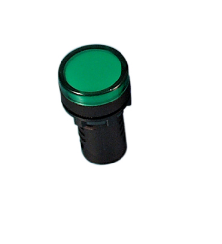 Picture of Signaaltuli AD22,  LED, ROHELINE, 230VAC, ava 16mm, IP65, DELIXI 