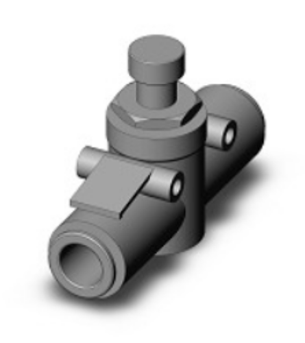 Picture of Sissepuhke regulaator 12mm drossel 1390l/min  