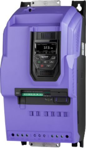 Picture of Sagedusmuundur IP20 400V 37kW 72A RS485 486x222x260mm EMC C2 filter OptidriveP2 INVERTEK 