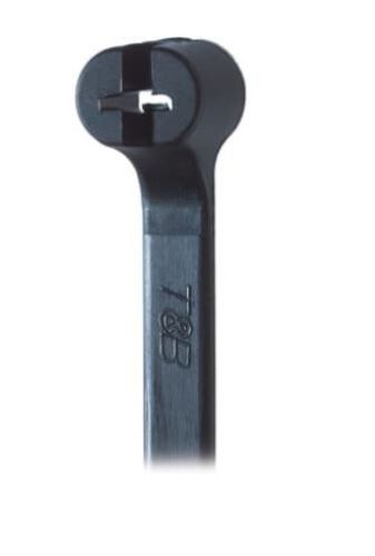 Picture of Juhtmeside 140x3,6mm, metallist lukustiga, polüamiid, must (100tk), Ty-Rap, ABB  