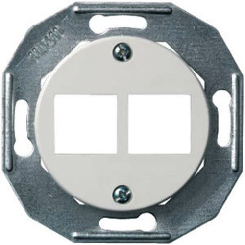 Picture of Keskplaat 2xRJ45, Renova, valge 