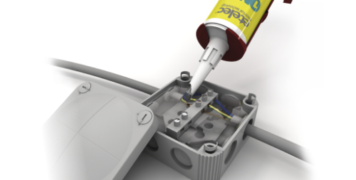 Picture of Täitemass  dielektriline 300ml (silikoontuubis) -60..+200ºC Etelec  