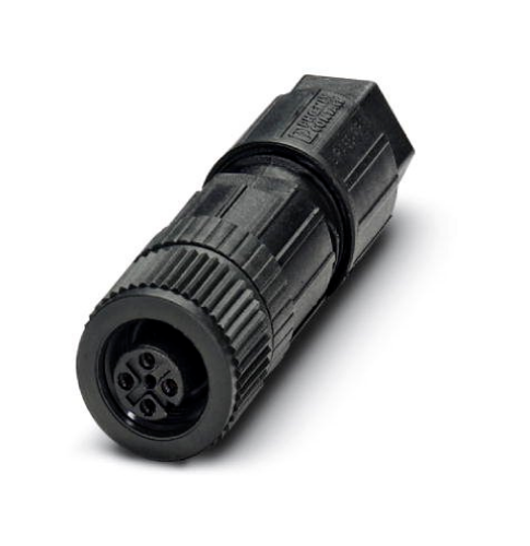 Picture of Anduripesa M12 5-pin, otse, A-coded, Push-in, kaablile 4...8mm, Pg7, Phoenix 