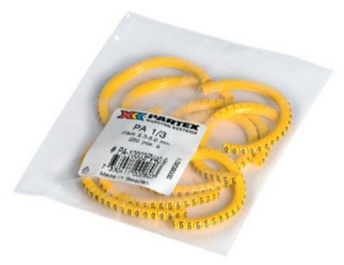 Picture of Kaablimärgis PA 1/3 "3" 2.5-5.0mm 250tk/pk 