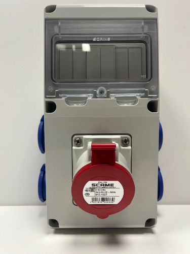 Picture of Vooluvõtukeskus 1x16A 5p 4x230V 6mod. IP55, 275x180, SCAME 