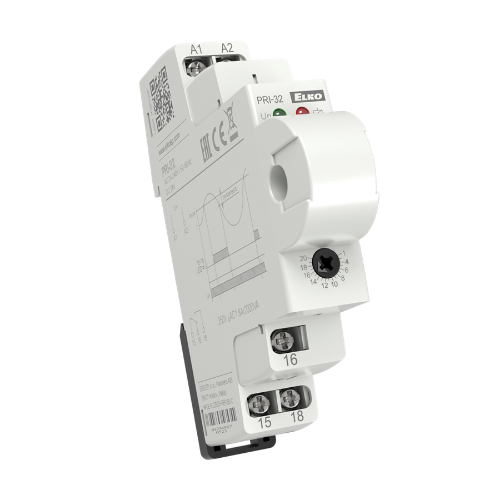 Picture of Voolurelee (prioriteedi) PRI-32, 1CO, 1-20A, 24VDC, 24-230VAC, Elko 