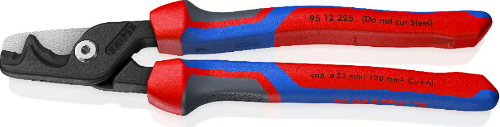 Picture of Kaablikäärid Stepcut XL 225mm 2 lõikeserva (35mm2/70mm2/120mm2) Comfort KNIPEX 