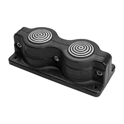 Picture of Läbiviik SCG-2 IP55, 2x3-35mm, must, Morek 