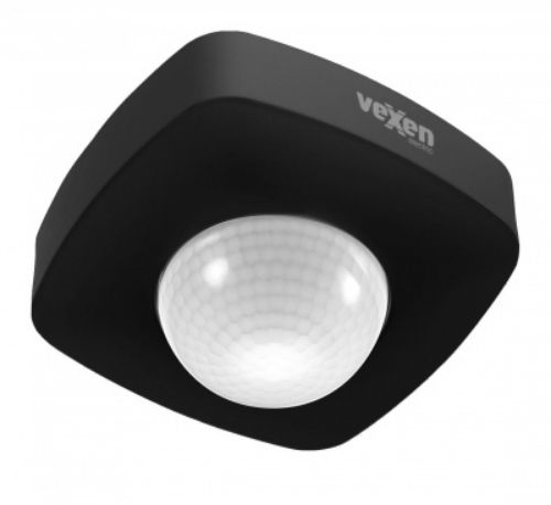 Picture of Kohalolekuandur PIR Lakke Alio Pro 360 2000W 3-2000lx H=6m IP65 Must Vexen 