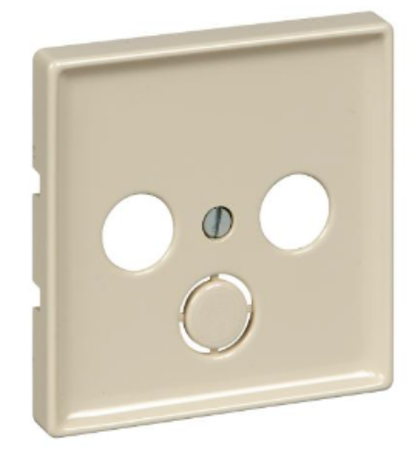 Picture of Keskplaat TV/R(SAT), beež, System-Design, MERTEN 