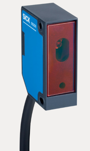 Picture of Laser-kaugusandur OD200, Sn=60-160mm, välj: 1xPNP/NPN, 4...20mA/0...10V, IO-Link, M12 5-pin, SICK 