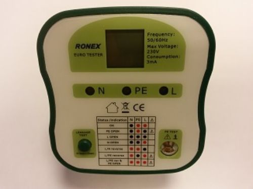 Picture of Tester pistikupesasse N+PE RIKKEVOOL, EUROTESTER 