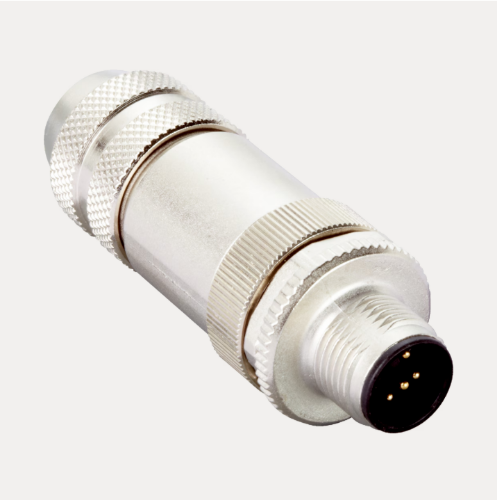 Picture of Anduripistik PROFINET M12 4-pin, otse, D-coded, vedruklemm, kaablile 4...6mm, variestatud, SICK 