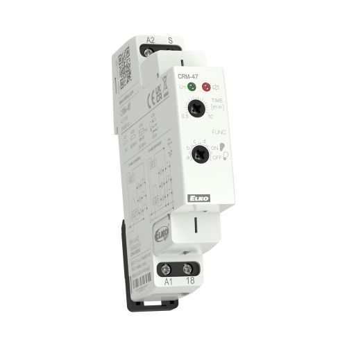 Picture of Moodulaegrelee CRM-47, Trepikoja valgustus, 6 funktsiooni, 1NO, 0.5-10min, 230VAC, Elko 