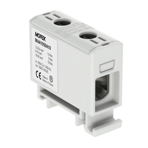 Picture of Riviklemm OTL50, hall, 1xAl/Cu 1.5-50mm², 1000V, Morek 