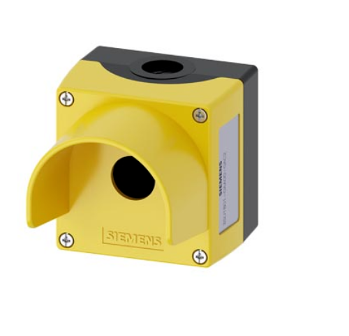 Picture of Surunupu karp 3SU, 1 ava, KOLLANE, kaitsekrae, põhjakinnitus, IP67, 2xM20, Siemens 