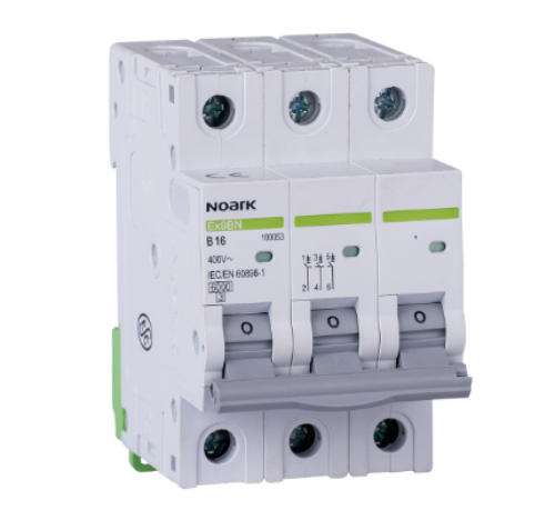 Picture of Moodulkaitselüliti Ex9BN, 3P, 16A, C, 6kA, Noark 