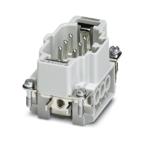 Picture of Pistiku sisu, 6-pin+PE, B6 seeriale, B6 korpusele, kruviklemm, Phoenix 