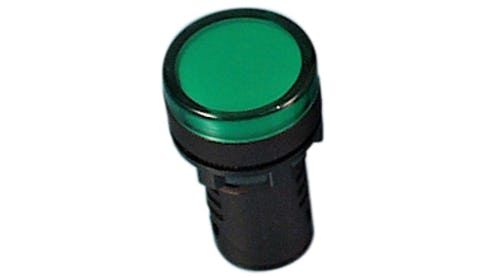 Picture of Signaaltuli AD22,  LED, ROHELINE, 230VAC, ava22mm, IP65, DELIXI 