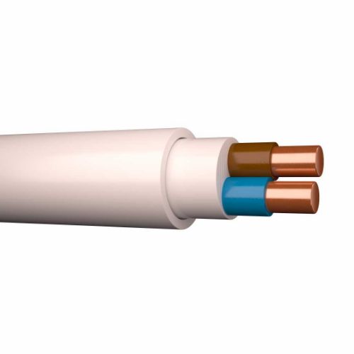 Picture of Kaabel XPJ-HF D 2x1.5mm2, Dca, K100, valge, ø8mm, HF, 500V, Prysmian  